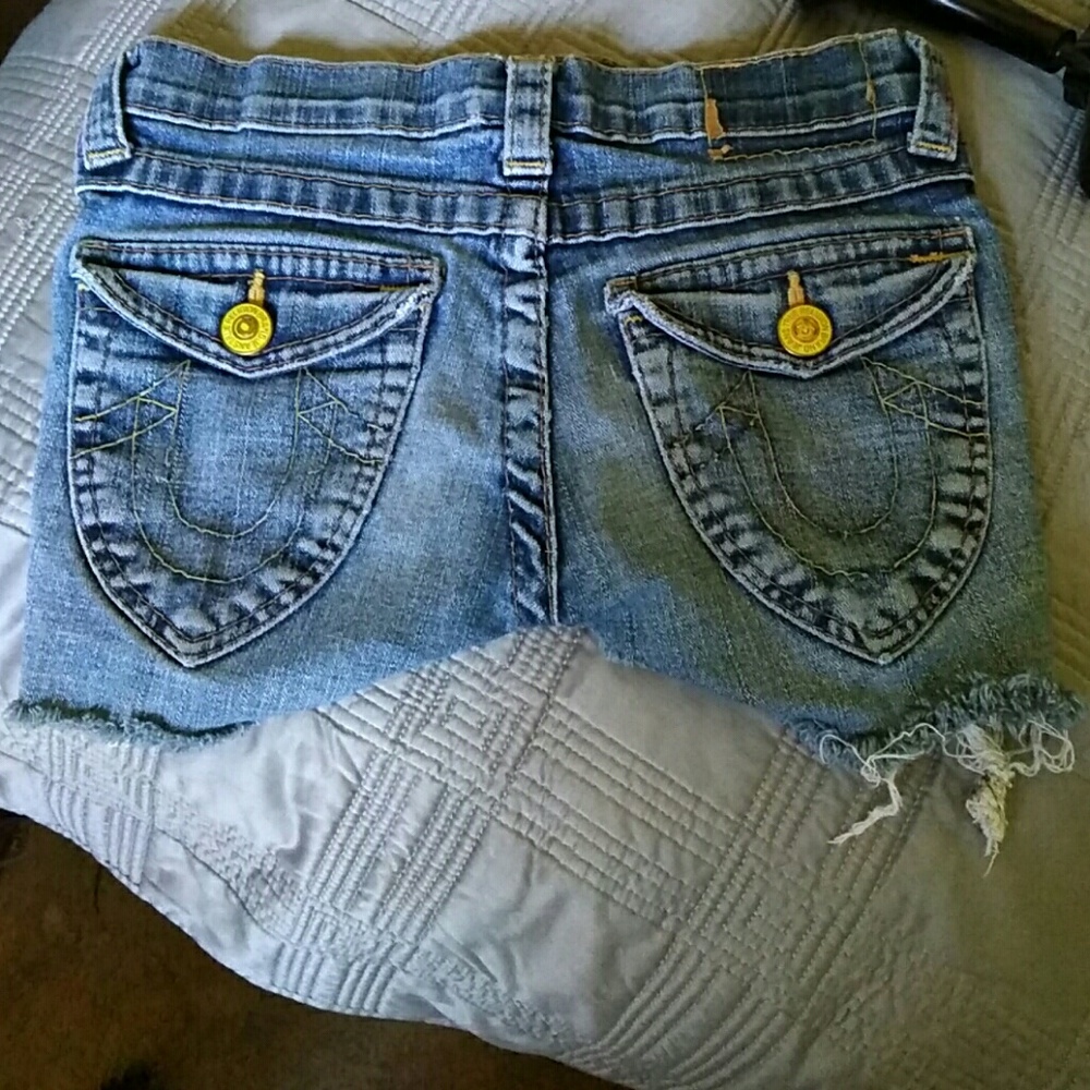 Girls True Religion shorts